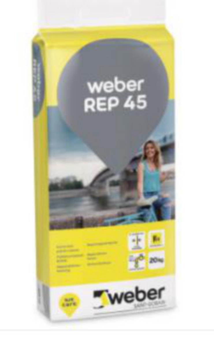 Paikkauslaasti Weber REP 45 kova - PAIKKAUSLAASTI WEBER REP 45 20KG