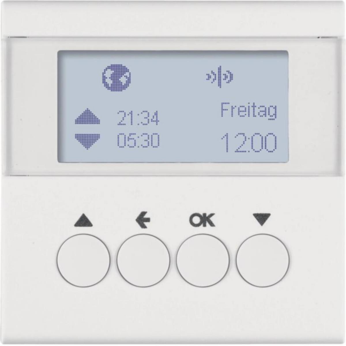 Kellokytkin KNX Hager S.1 - KELLOKYTKIN KNX S.1 VERHO 1K RF QUICKLINK VAL.
