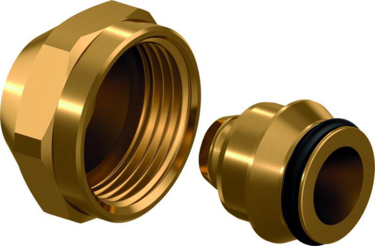 Putkiliitinpari Wehofloor - PUTKILIITIN WEHOFLOOR 16X2MM