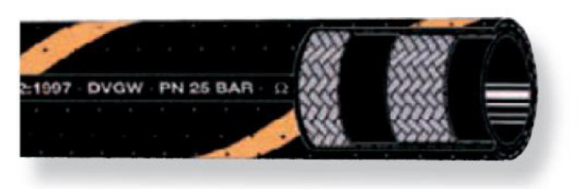 Paine- ja imuletku Dunlop Hiflex Butapal nestekaasuille - NESTEKAASULETKU 25BAR 13/23MM DH BUTA-013