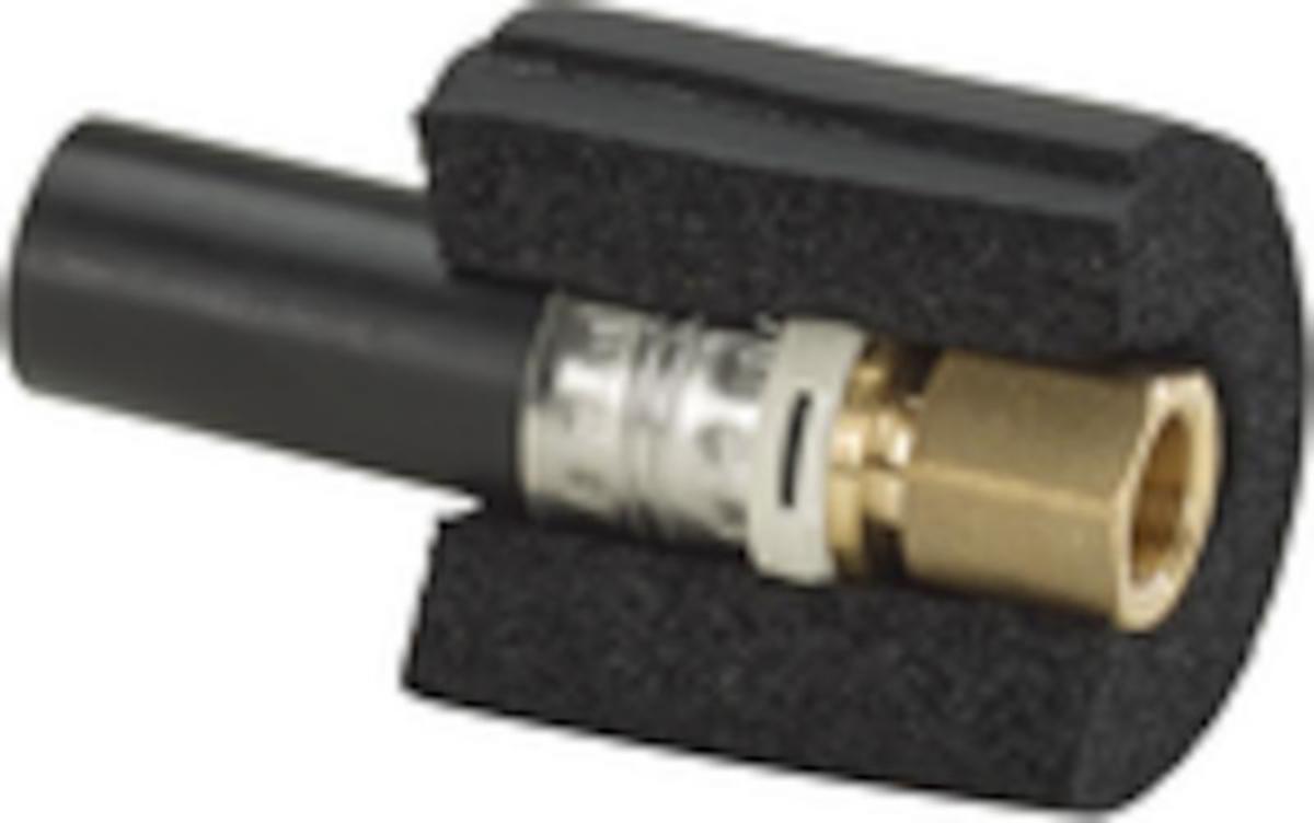 Muunnosliitin eristetty SK PE/MS CF2.0, GF - MUUNNOSLIITIN ERISTETTY 40MM X 11/4" SK
