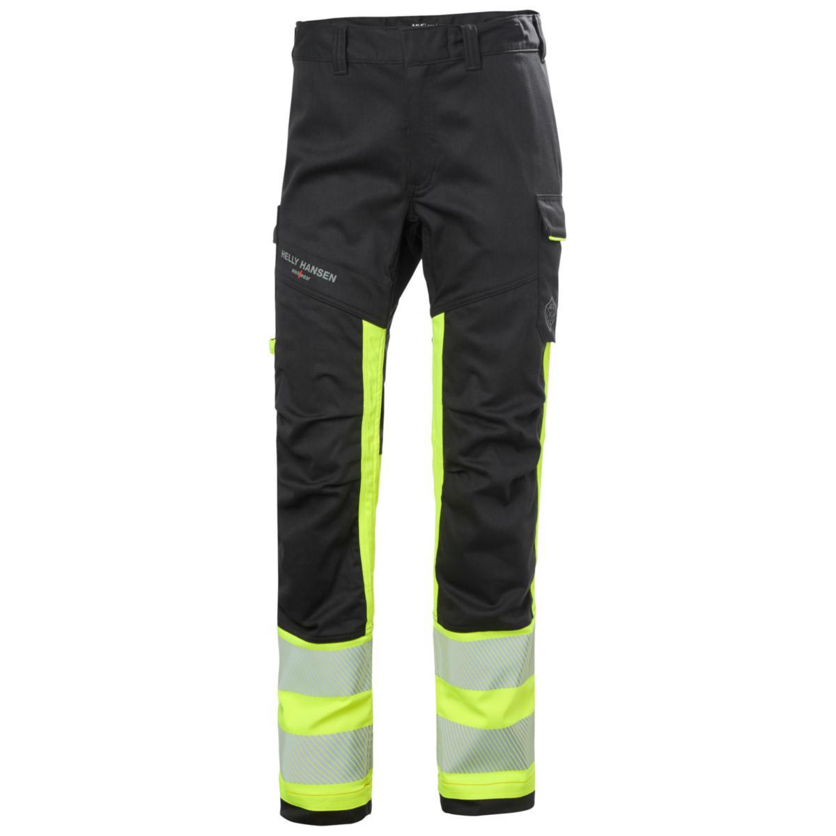 Palosuojattu työhousu Helly Hansen Fyre 77449 - TYÖHOUSUT KELTAINEN D124 HELLY HANSEN 77449_367