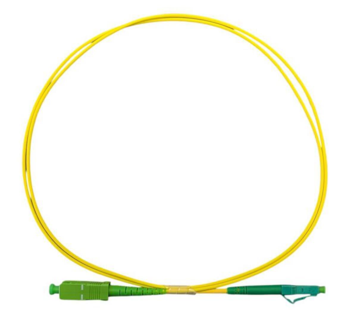 Kytkentäkaapeli-kuitu Laatuantenni LA-FIBER - KYTKENTÄKAAPELI-KUITU LA-FIBER SC/APC-LC/APC SM SIMPLEX 1M