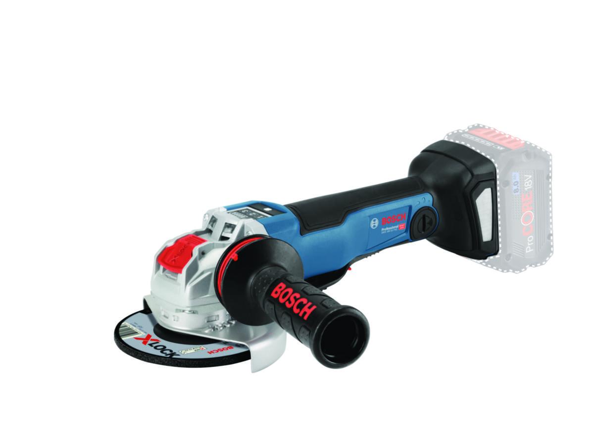 Akkukulmahiomakone Bosch GWX 18V-10 PSC SOLO - KULMAHIOMAKONE GWX 18V BOSCH GWX 18V-10 PSC SOLO L-B