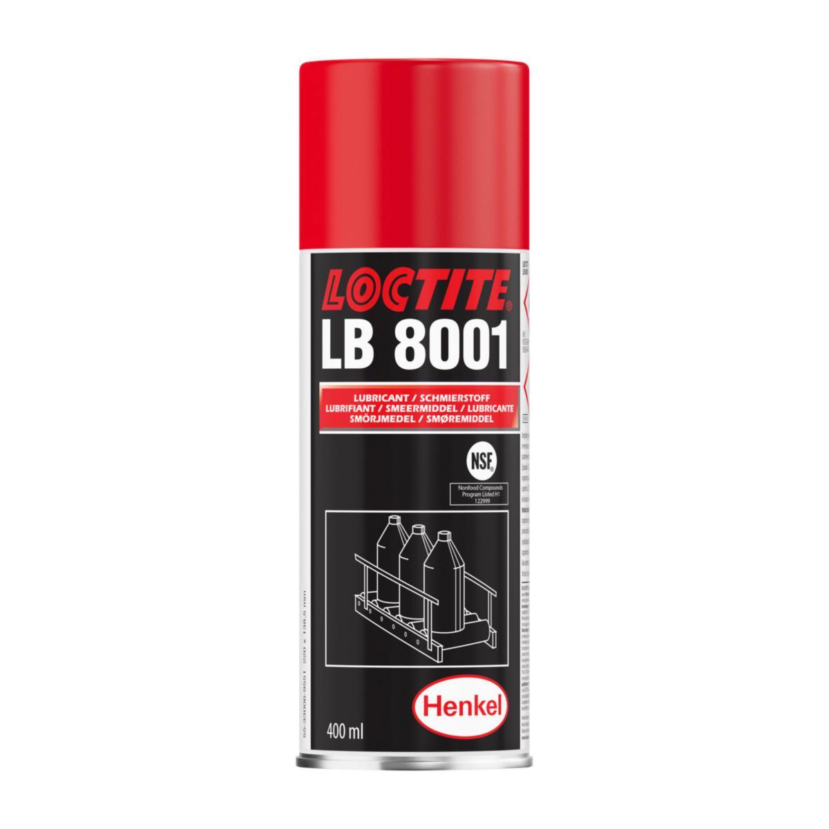 Yleisvoiteluaine Loctite LB 8001 - YLEISVOITELUAINE LOCTITE LB 8001 NSF 400ML