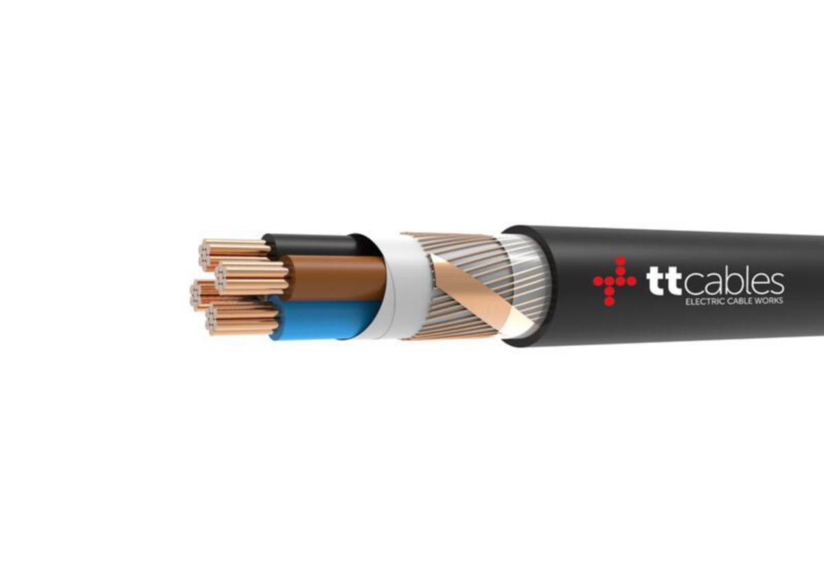Kuparivoimakaapeli-HF TT Kabeli XCMK-HF/FXQJ DCA - KUPARIVOIMAKAAPEL-HF TT CABLES XCMK-HF/FXQJ 4X10RM/10 DCAK500