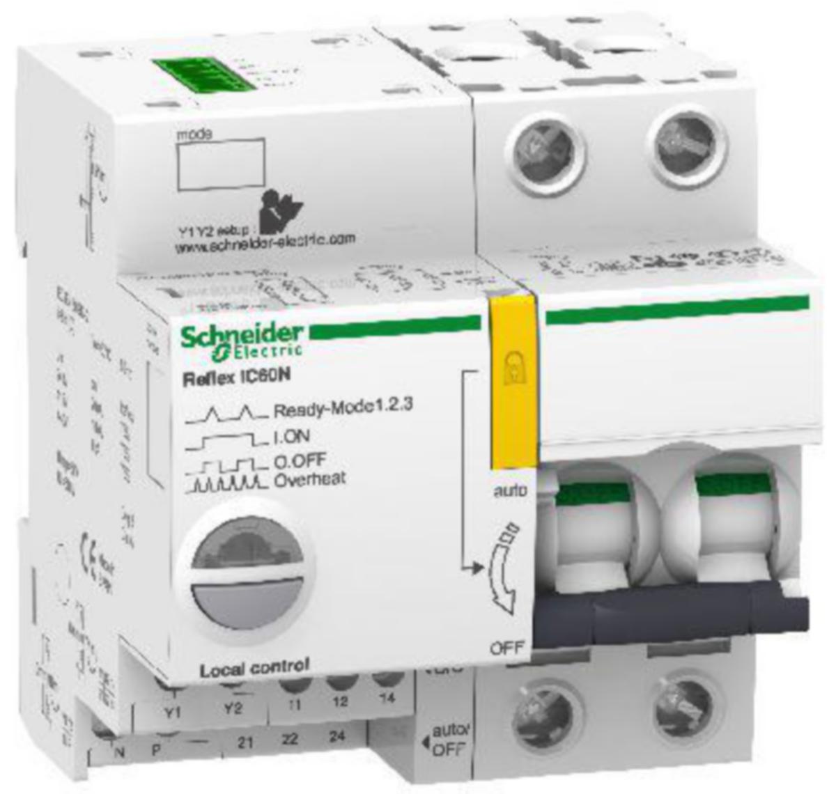 Kauko-ohjausyksiköt Schneider Electric Acti 9 Reflex Smartlink - KAUKO-OHJAUSYKSIKKÖ ACTI9 REFLEX SMARTLINK IC60N 2P C16A