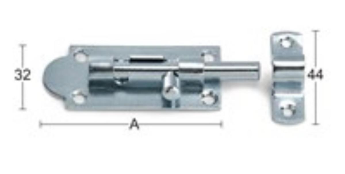 Työntösalpa A766 - TYÖNTÖSALPA A766 65MM