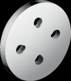 Korotuskappale Hansgrohe Showerpipen yläkiinnitykseen