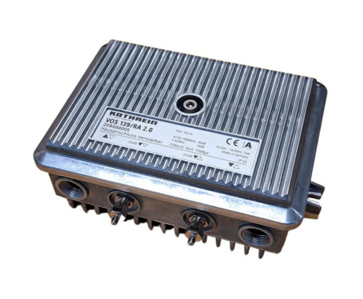 Laajakaistavahvistin Laatuantenni Kathrein - LAAJAKAISTAVAHVISTIN 5-65/85-1006MHZ, D3.0, KAUKOS.
