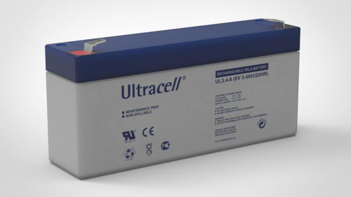 Akku lyijy suljettu Kamic Ultracell - AKKU LYIJY SULJETTU UTRACELL UL3.4-6