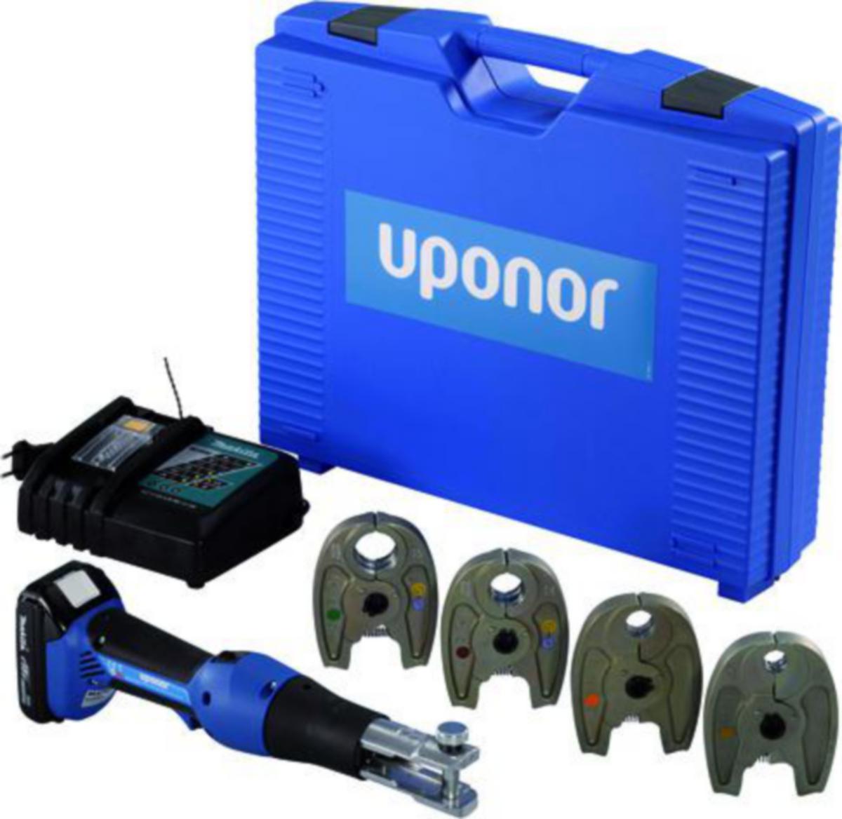 Puristustyökalut Uponor S-press Mini - PURISTUSTYÖKALU MINI2 S-PRESS UPONOR 16/20/25/32 PÄÄT