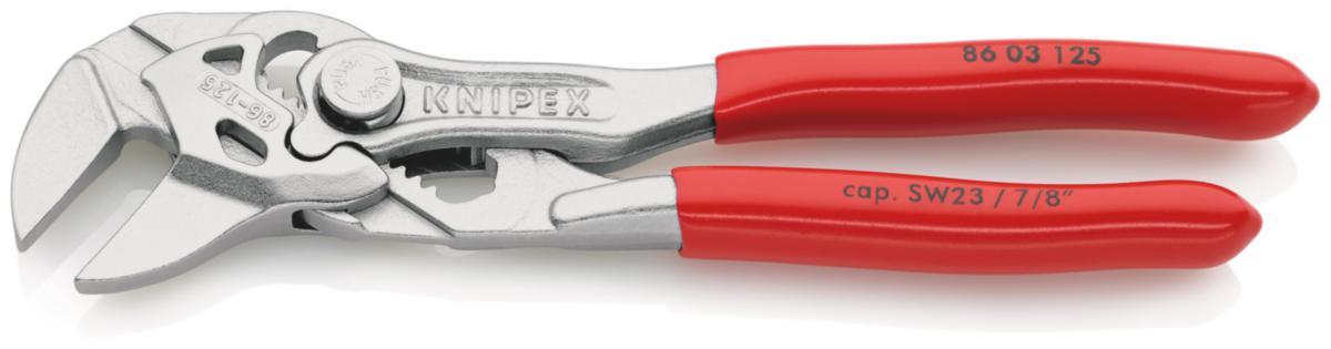 Pihtiavain Knipex 8603 - PIHTIAVAIN 125MM KNIPEX KROMATTU. MUOVIKAHVAT