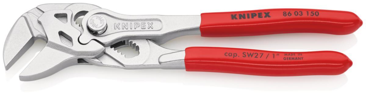 Pihtiavain Knipex 8603 - PIHTIAVAIN 150MM KNIPEX KROMATTU. MUOVIKAHVAT