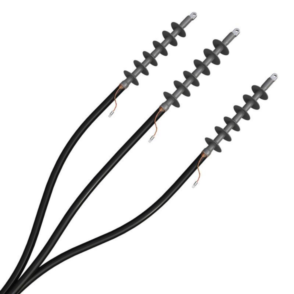 Kylmäkutisteulkopääte Ensto Sähköverkot COT - KYLMÄKUTISTEULKOPÄÄTE ENSTO COT1.4205L AL/CU 400-630 MM²
