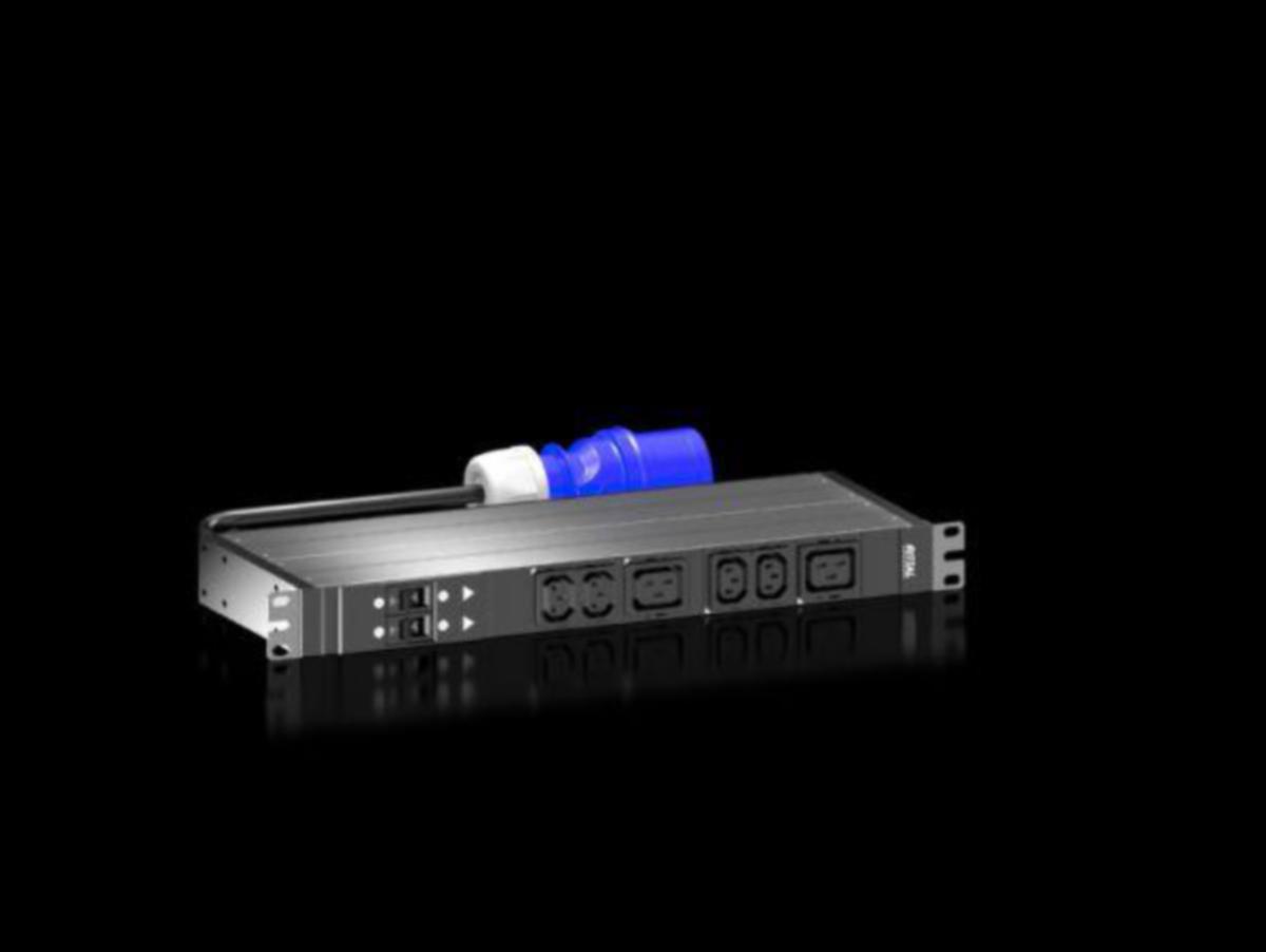 Virranjakeluyksikkö PDU Basic Rittal VX IT - VIRRANJAKELUYKSIKKÖ PDU RITTAL PDU BASIC 32A/1 CEE 4XC13+2XC1