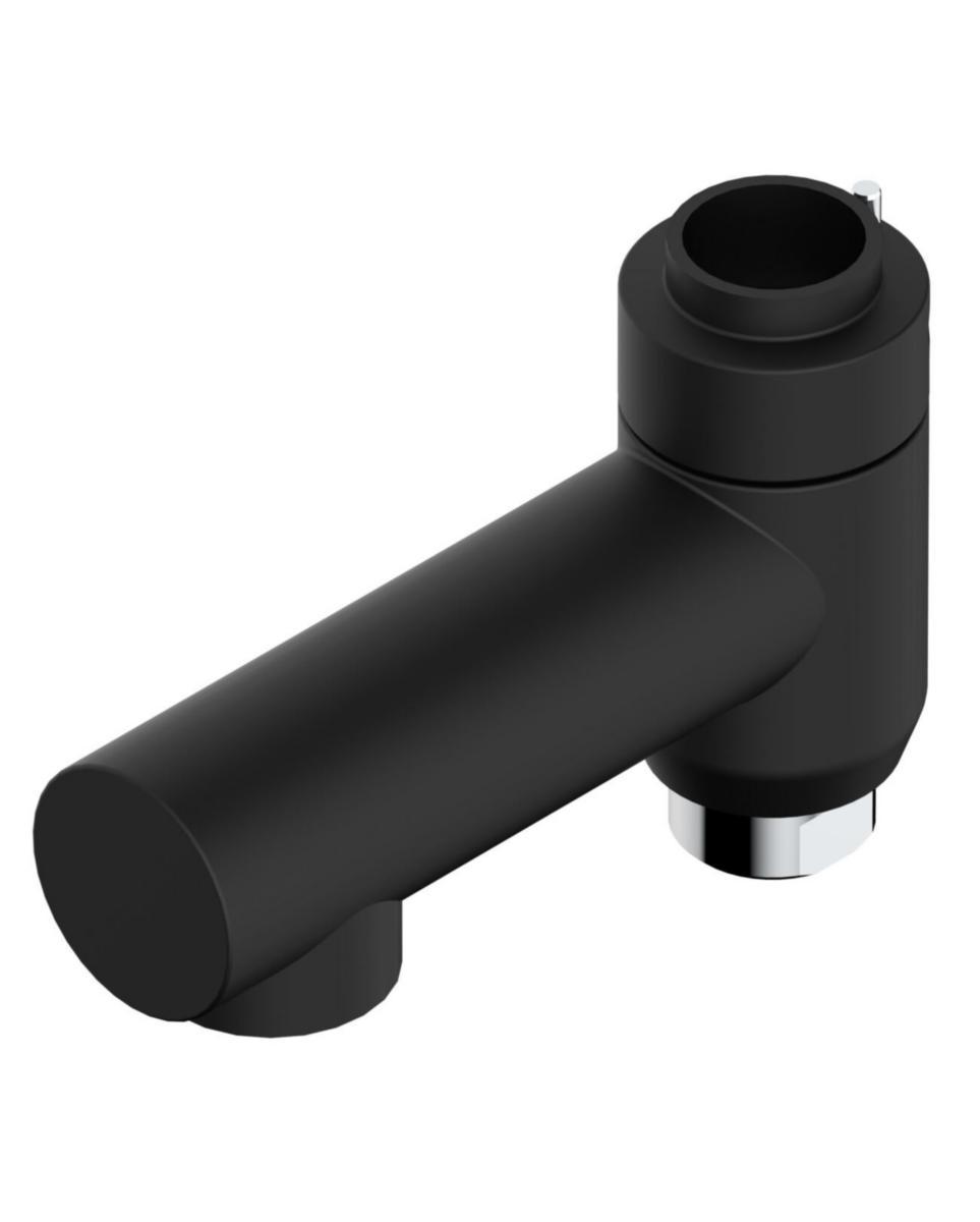 Vaihdinjuoksuputki Gustavsberg - VAIHDINJUOKSUPUTKI KÄÄNTYVÄ MATTA MUSTA