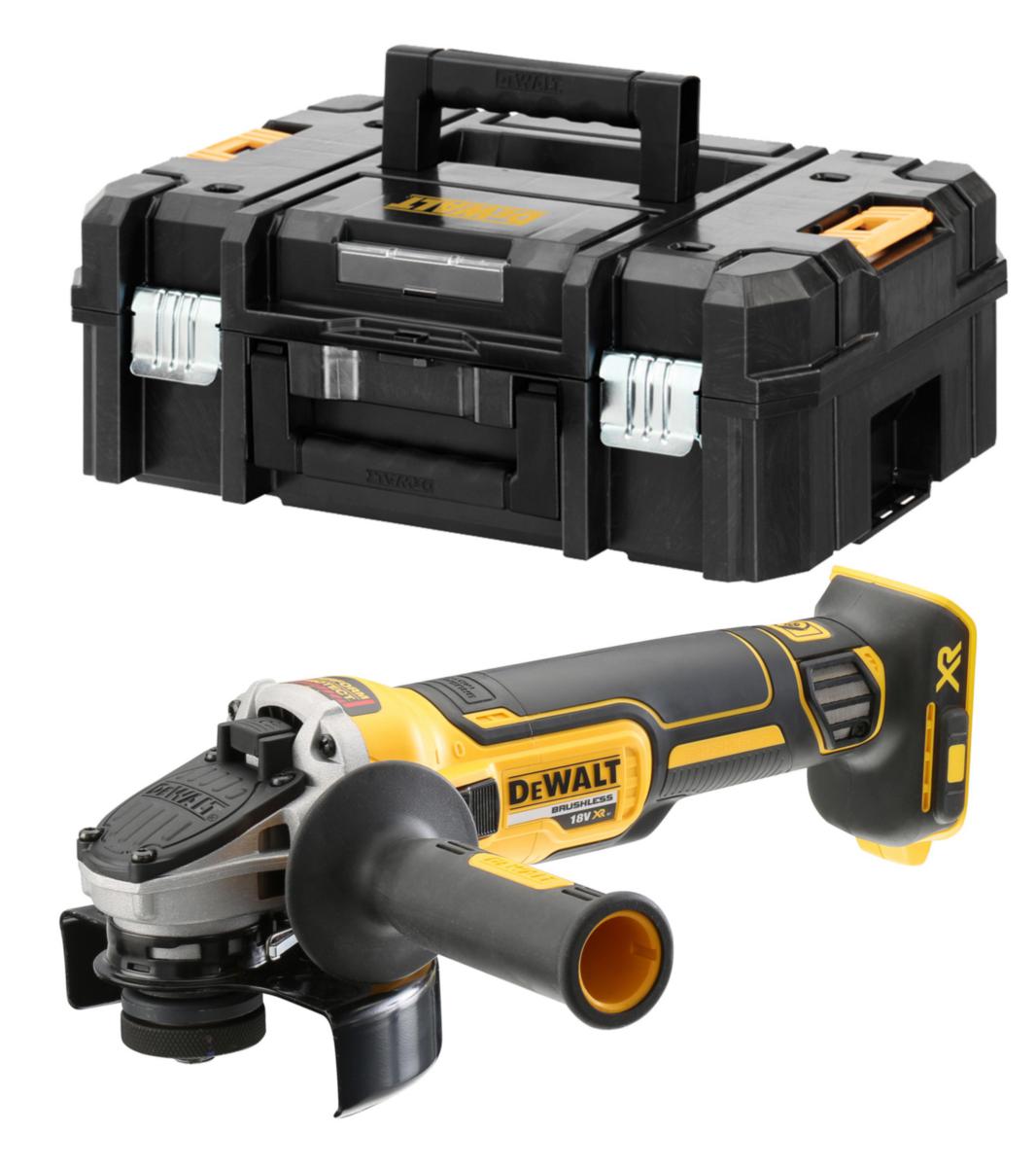 Akkukulmahiomakone Dewalt DCG405NT SOLO - KULMAHIOMAKONE 125MM 18V XR DEWALT DCG405NT. TSTAK