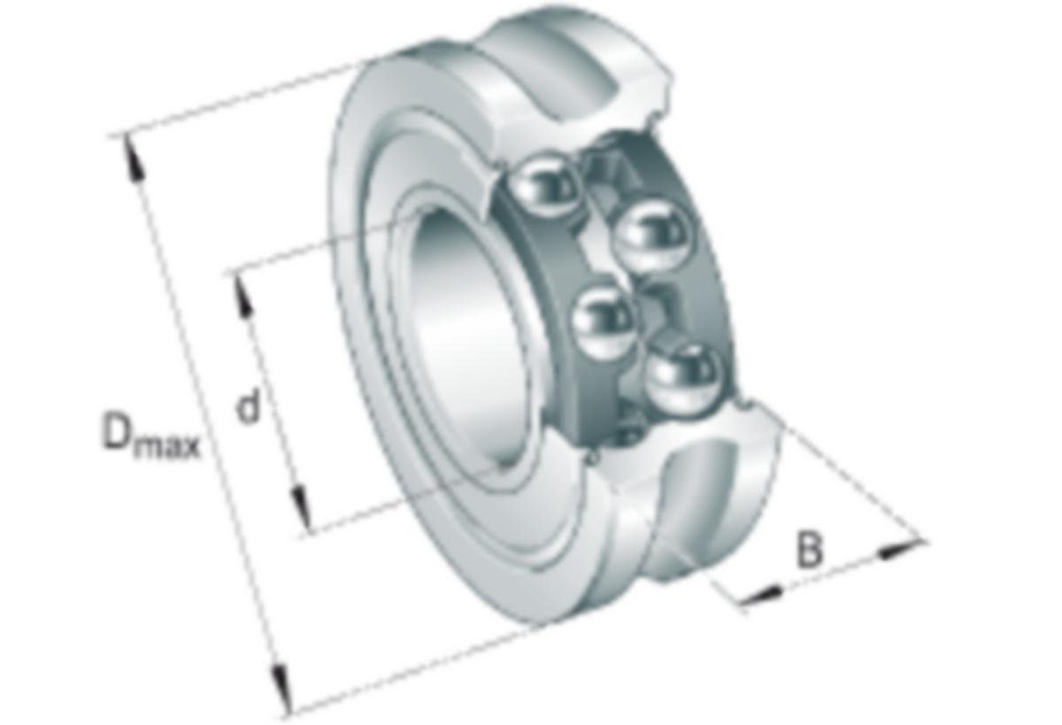 Tukirulla INA LFR.. - JUOKSURULLA INA LFR5201KDD-AH07
