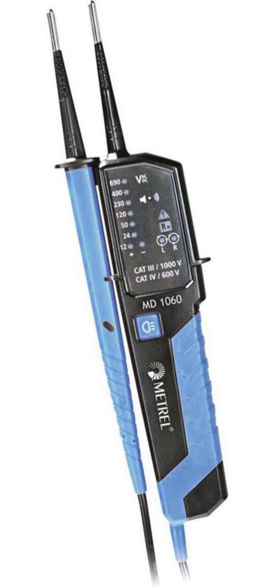 Jännitteenkoetin MD1060 Metrel - JÄNNITTEENKOETIN METREL MD1060 LED