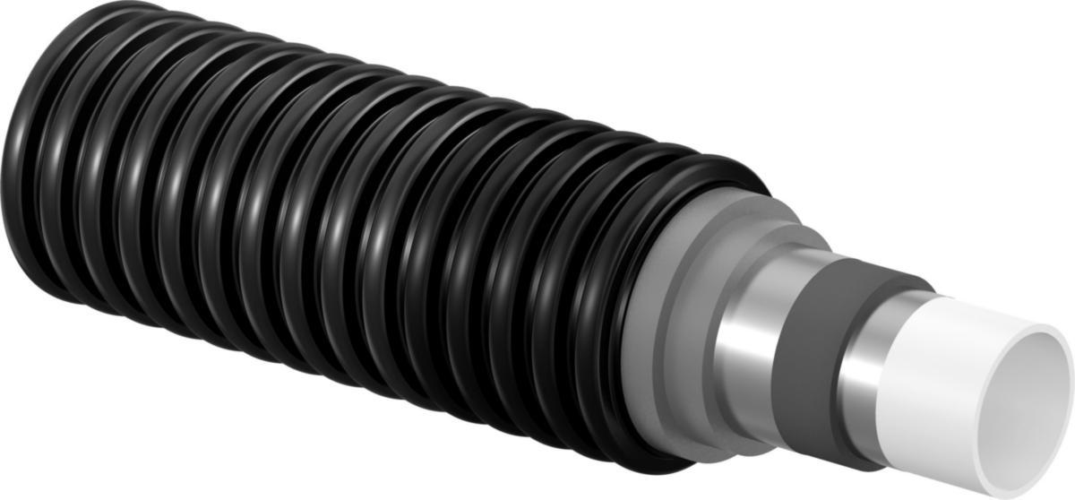 Lämpöjohtoputkielementti Ecoflex Thermo VIP Single - ECOFLEX VIP LÄMPÖJOHTOPUTKI SINGLE 140X12,7/200