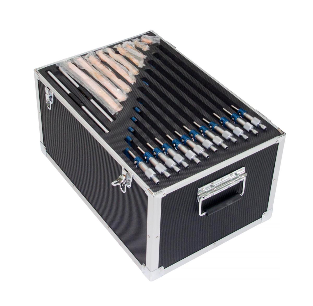 Mikrometrisarja Dasqua ulkopuolinen 12osaa - MIKROMETRISARJA ULKOP DASQUA 495169 12-OSAA