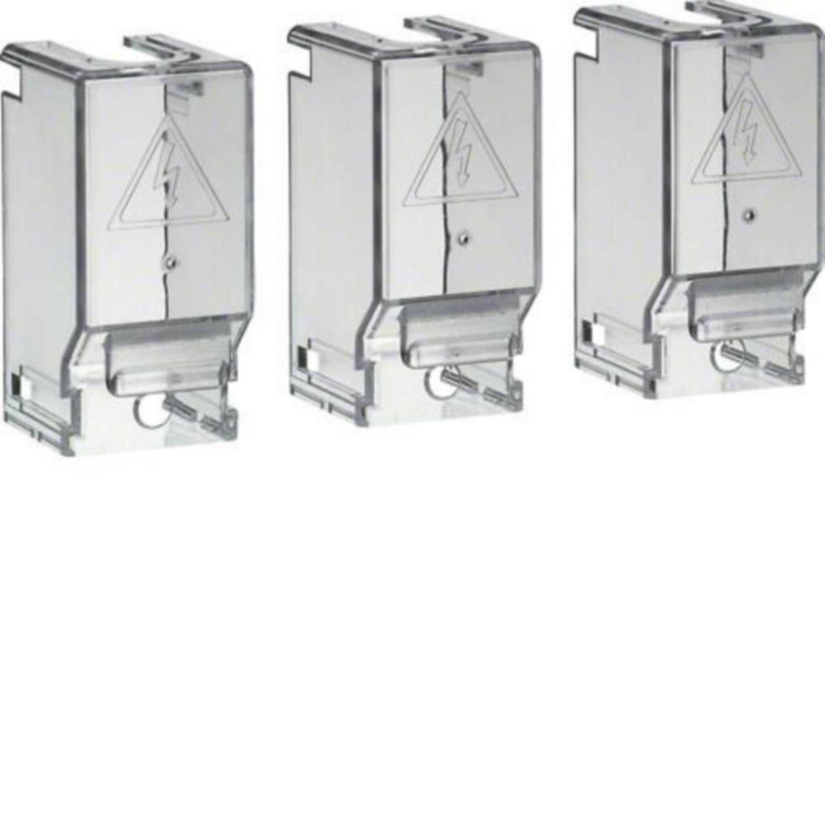 Liitinsuoja Hager 3-napainen - LIITINSUOJA HAGER HZC201 3N KYTK. 125-200A