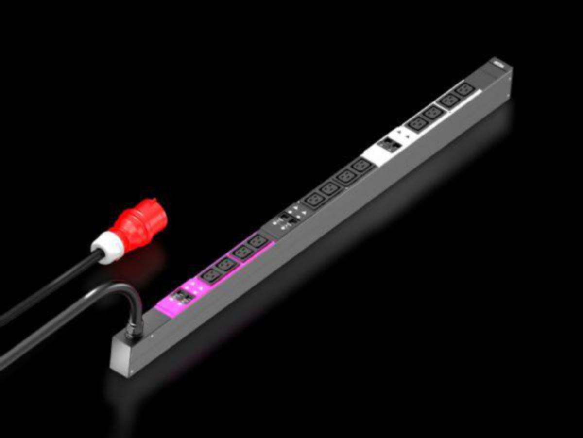 Virranjakeluyksikkö PDU Basic Rittal VX IT - VIRRANJAKELUYKSIKKÖ PDU RITTAL PDU BASIC 32A/3 CEE 12XC19