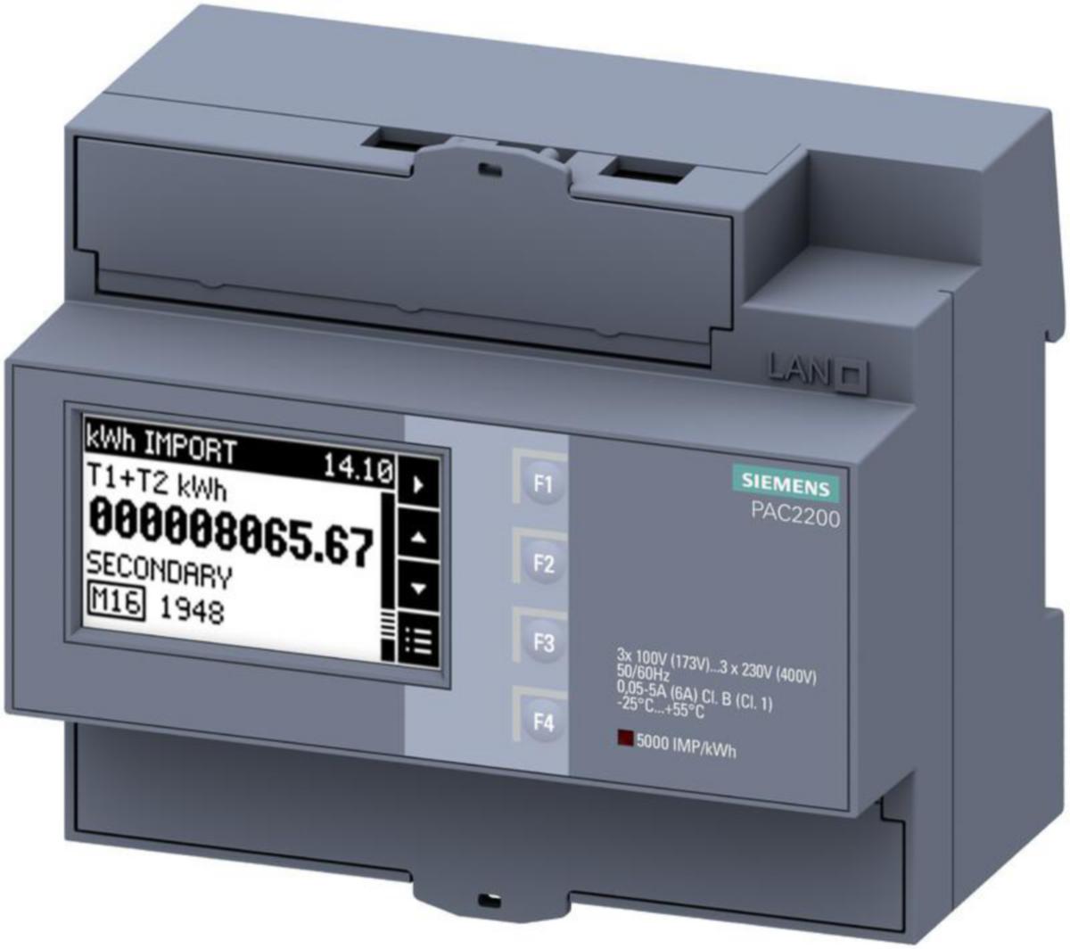 Monimittari Siemens Sentron Pac - MONIMITTARI SENTRON 7KM2200-2EA40-1EA1