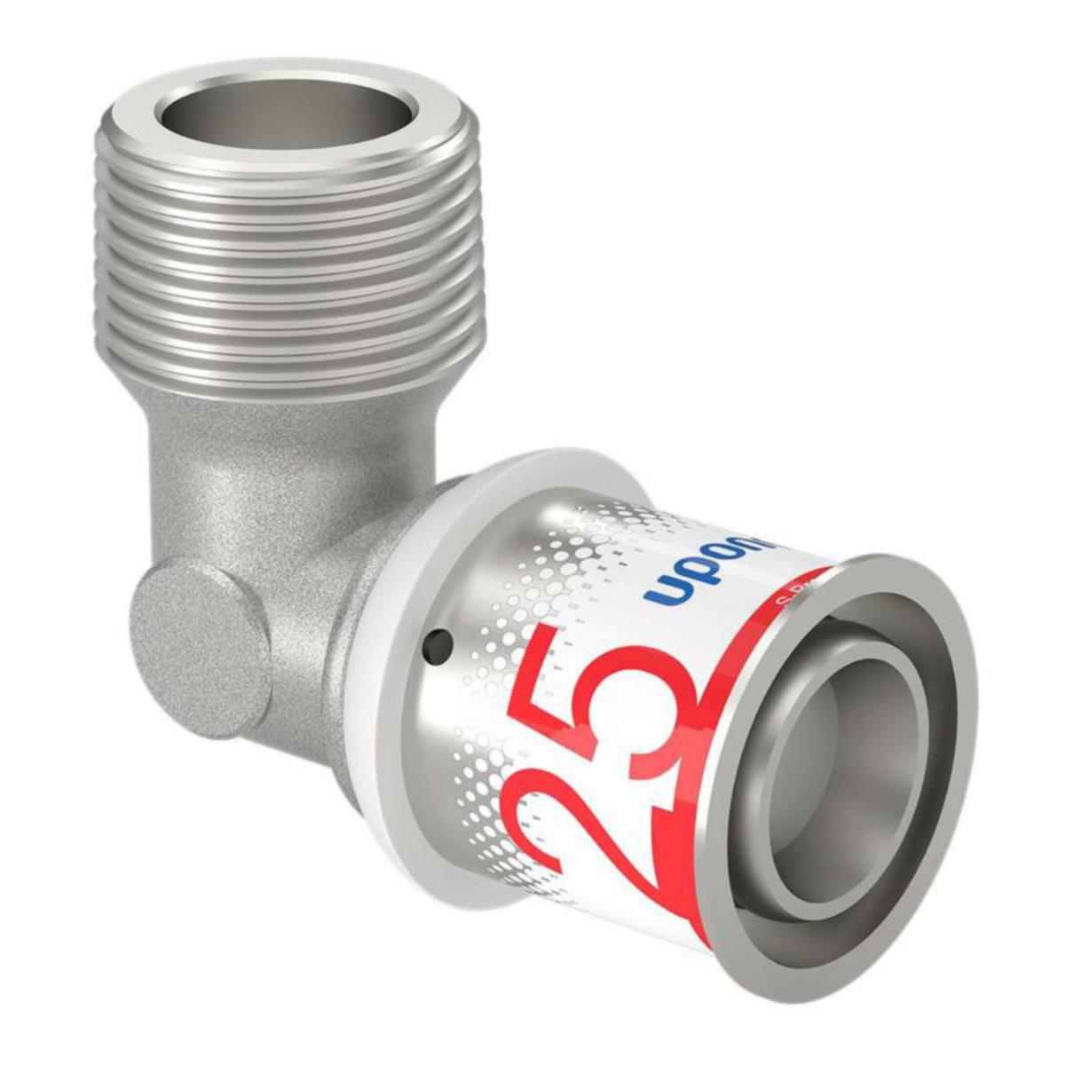 Puristuskulmaliitin Uponor S-Press Plus 90° uk - PURISTUSKULMA S-PRESS PLUS UPONOR 25-R3/4" UK