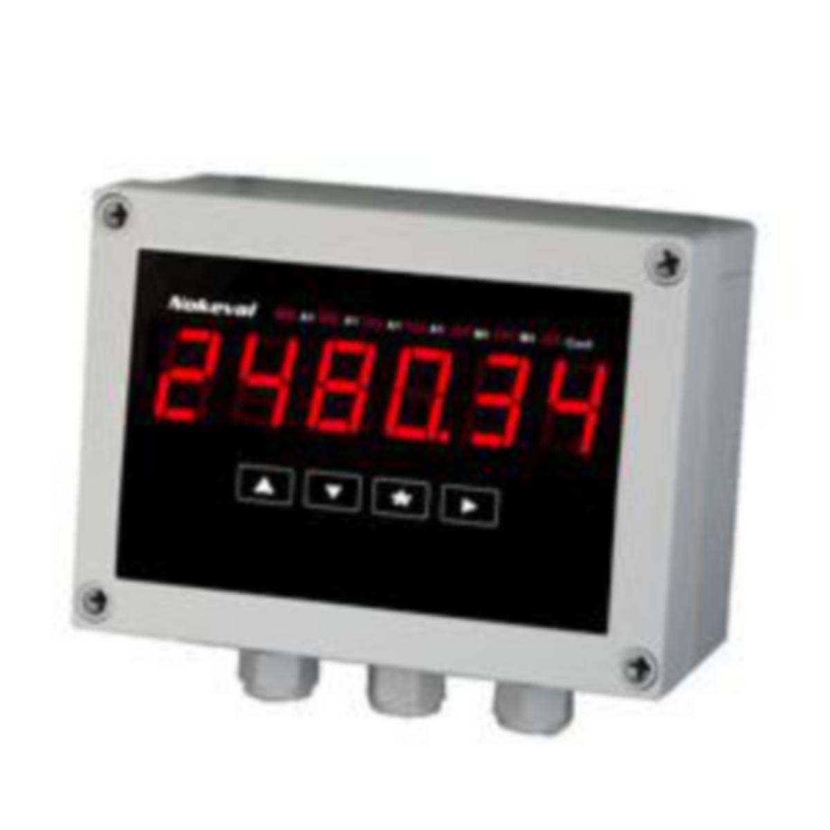 Prosessimittari Nokeval - KENTTÄNÄYTTÖ NOKEVAL 2800-2071-230VAC SARJAVIESTI