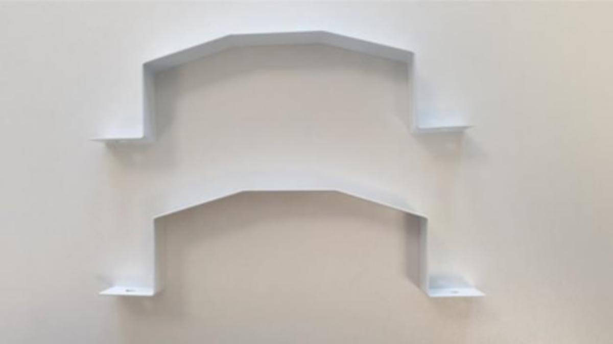 Mekaaninen lisätarvike Ensto Monix Slim IP44 - LISÄTARVIKE MONIX SLIM SKYDAMSL CEILING BRACKET PAIR
