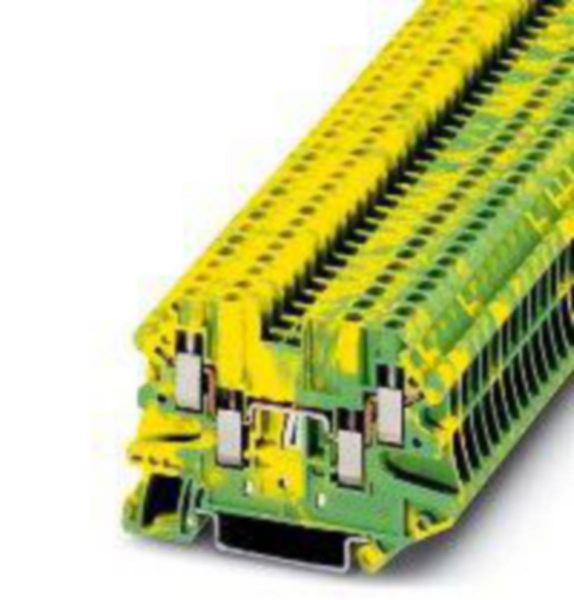 Maadoitusliitin Twin- ja Quattro- PE-sarja Phoenix Contact - LIITIN PHOENIX UT 2.5-QUATTRO-PE