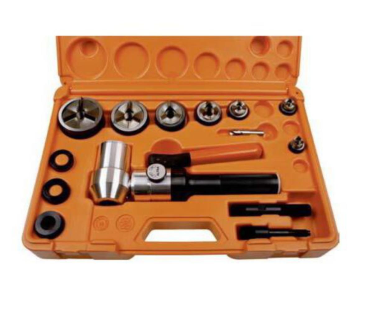 Lävistystyökalustarja ALFRA Tristar Plus - LÄVISTINTARVIKE ALFRA LÄVISTYSTYÖKALUSARJA M16-63