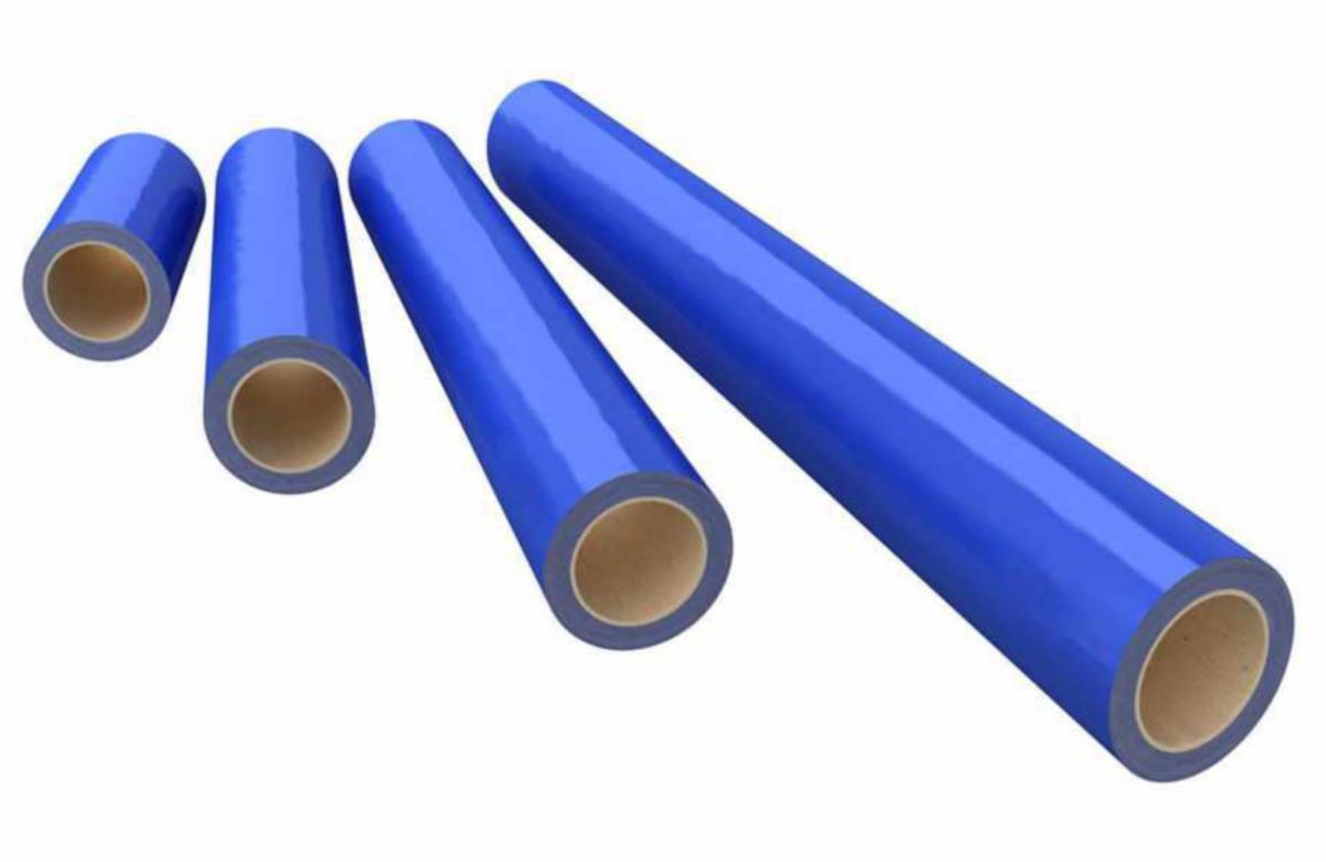 Suojakalvo itseliimautuva - ITSELIIMAUTUVA SUOJAKALVO 750MM/100M/50 SININ. PE-KALVO