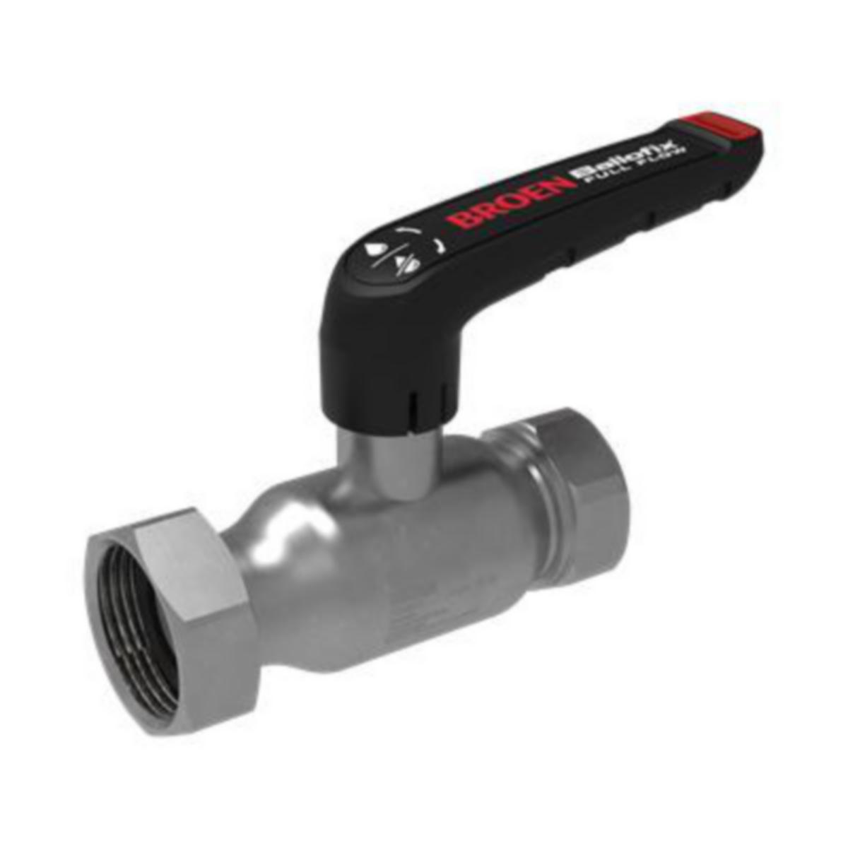 Palloventtiili Broen Ballofix ZN - PALLOVENTTIILI ZN 1SKX1 1/4SW DN25 PN16 MATALA