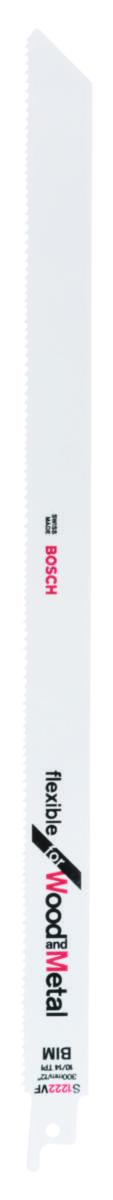 Puukkosahanterä Bosch S1222VF BIM - PUUKKOSAHANTERÄ BOSCH METALLI 300 MM S1222