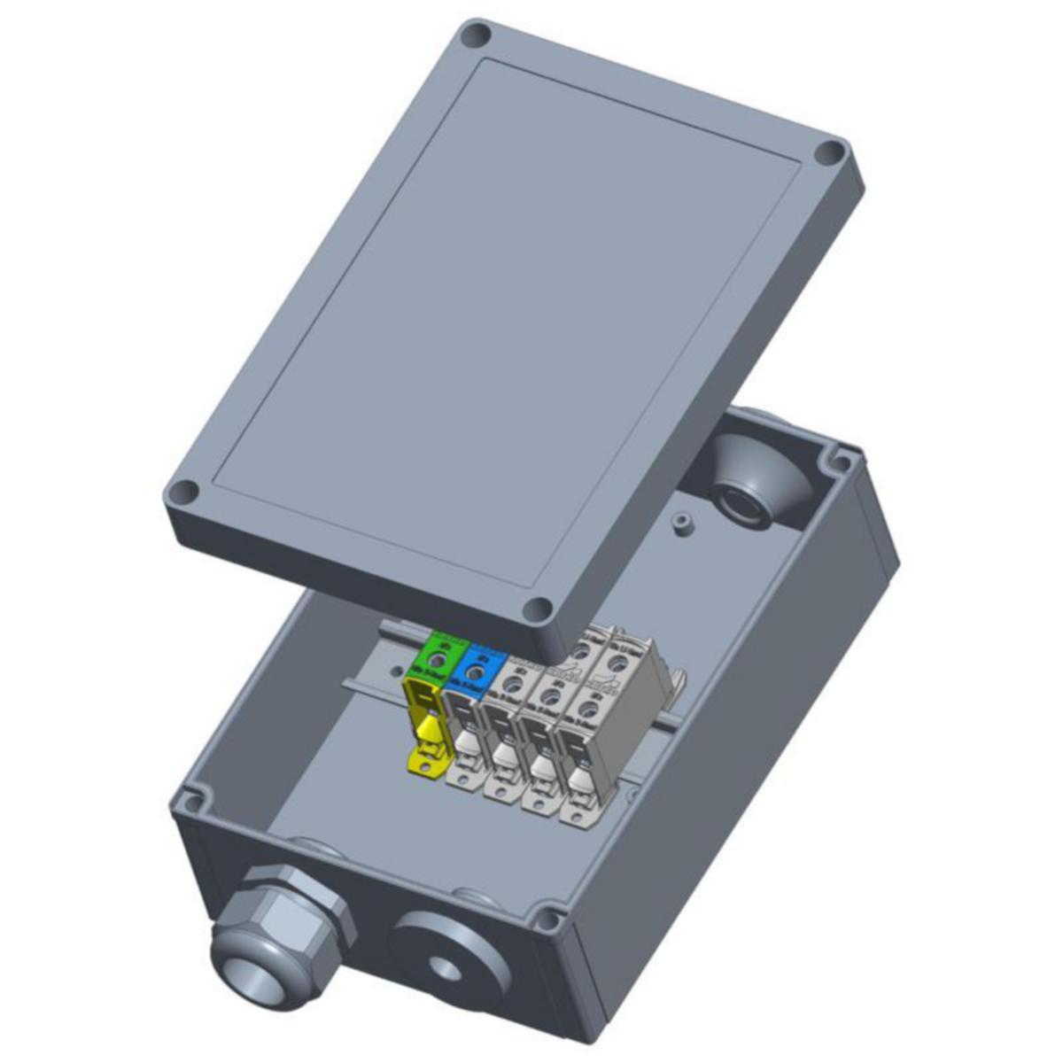 Riviliitinkotelo PC Katko KLM - RIVILIITINKOTELO PC KATKO KLM 1X50 2.5 - 50 (AL/CU)