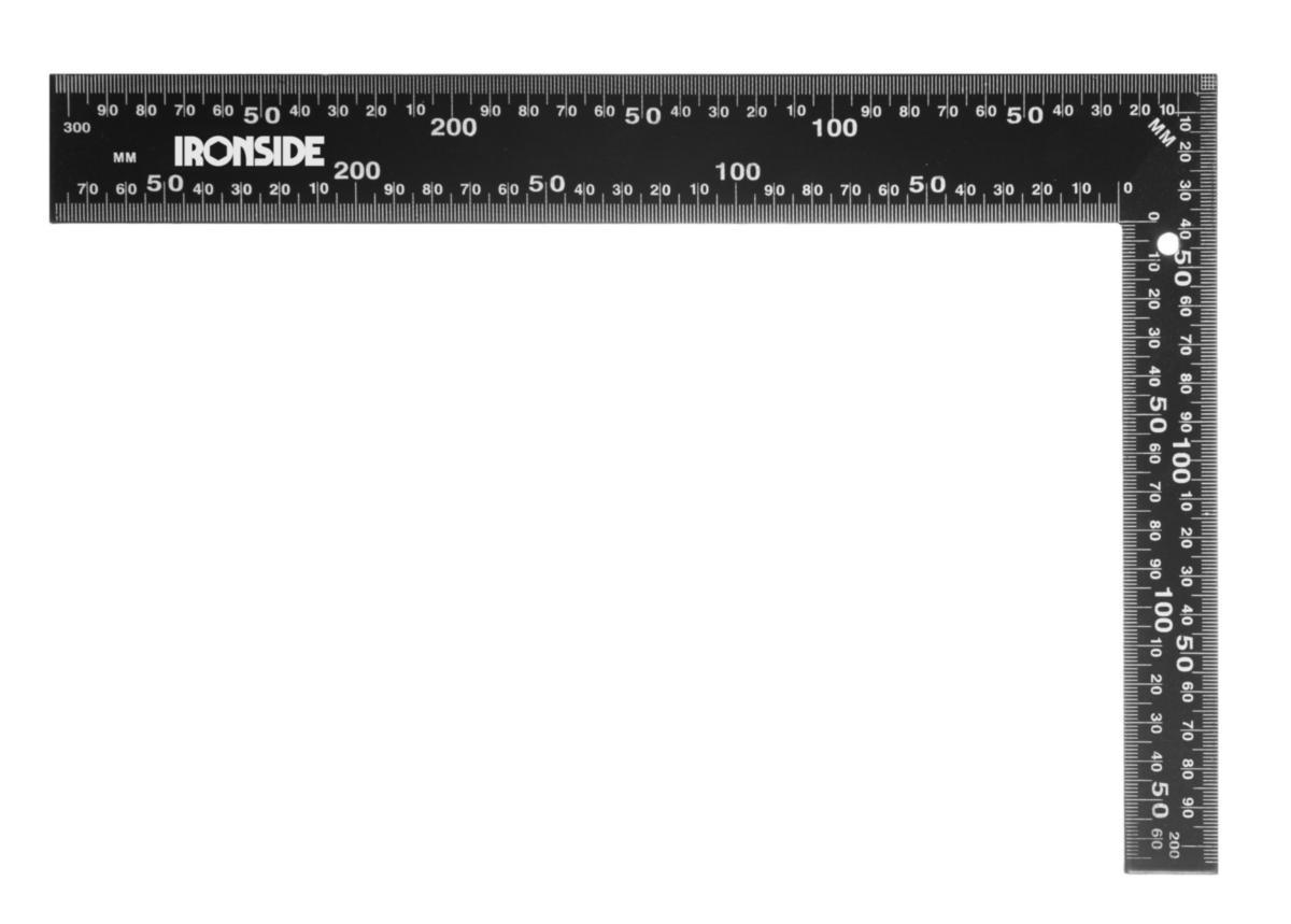 Suorakulma Ironside - SUORAKULMA 30 CM IRONSIDE 102548