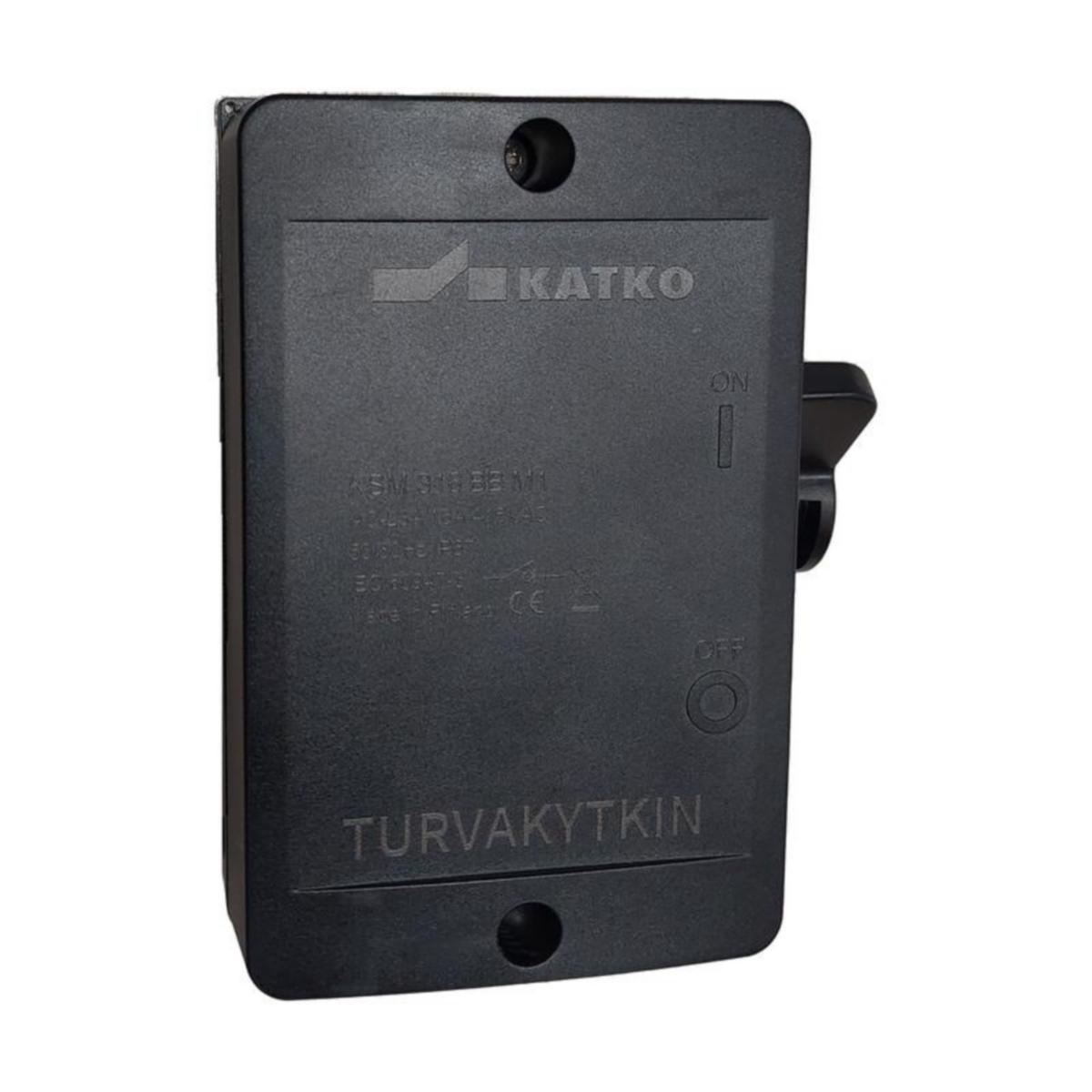 Turvakytkin vipu Katko KSM - TURVAKYTKIN VIPU KATKO KSM 425 4X25A 400V 11KW