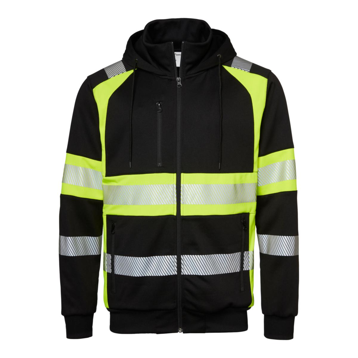 Huppari Top Swede 603 - HI-VIS HUPPARI MUS/KEL M TOP SWEDE 603