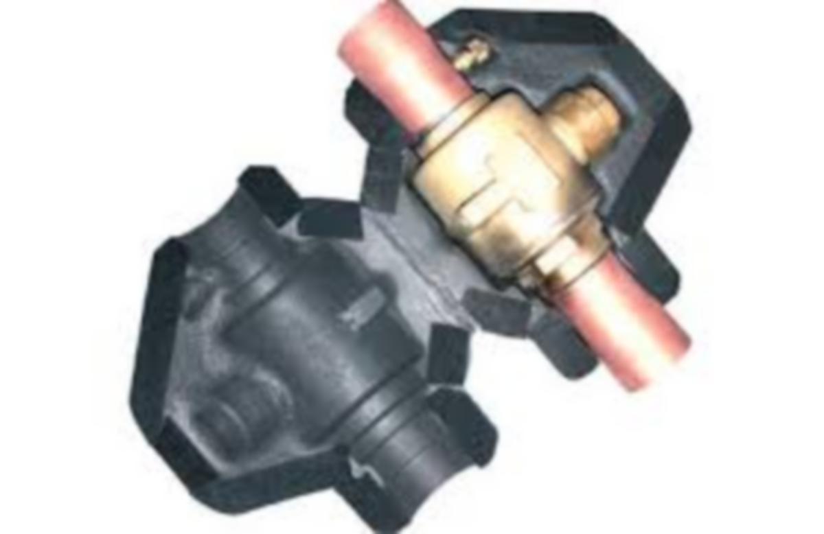 Eristeet palloventtiileille CO2 - K65 ERISTE 1/4"-1/2" PALLOVENT REF90.VS.06.125.A M. SCHRADER