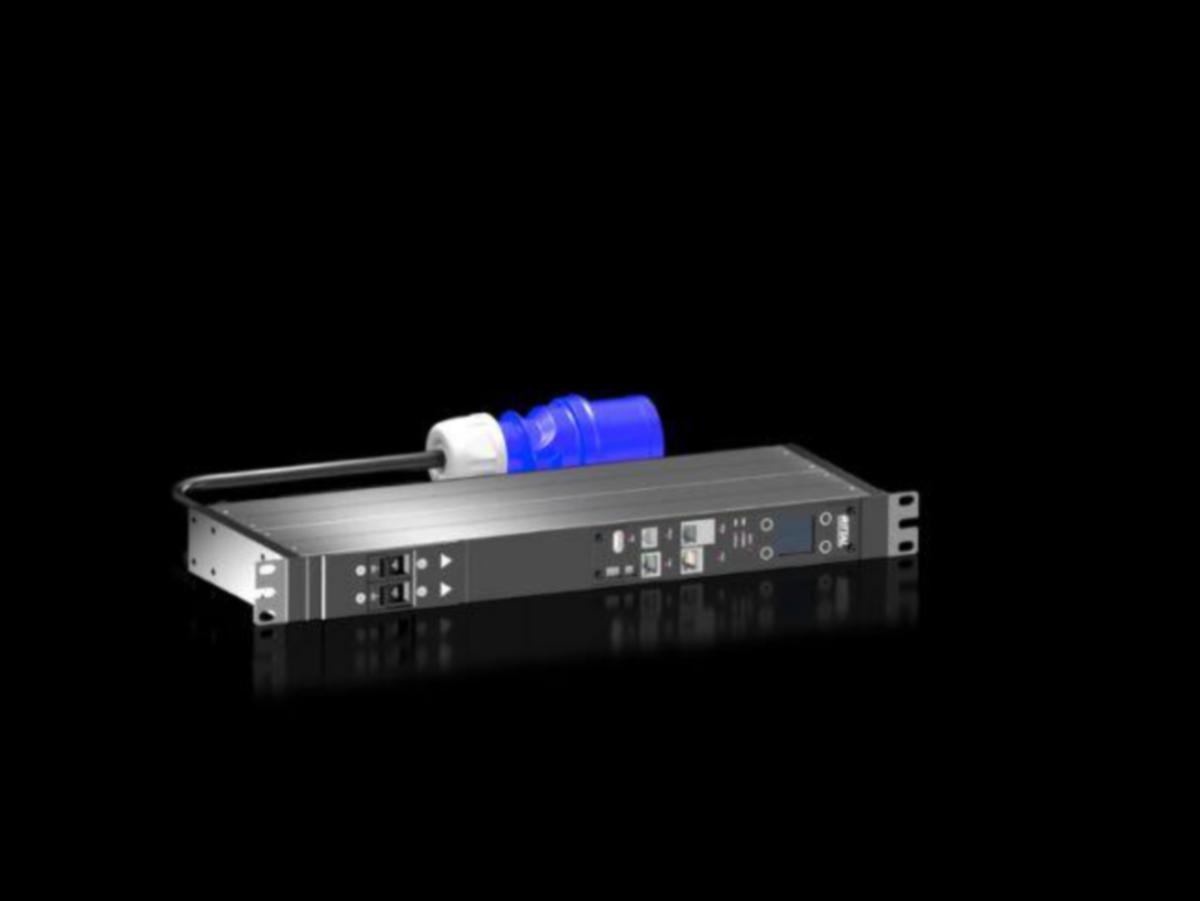 Virranjakeluyksikkö PDU Metered Rittal VX IT - VIRRANJAKELUYKSIKKÖ PDU RITTAL PDU METERED 32A/1 CEE ILMAN PI