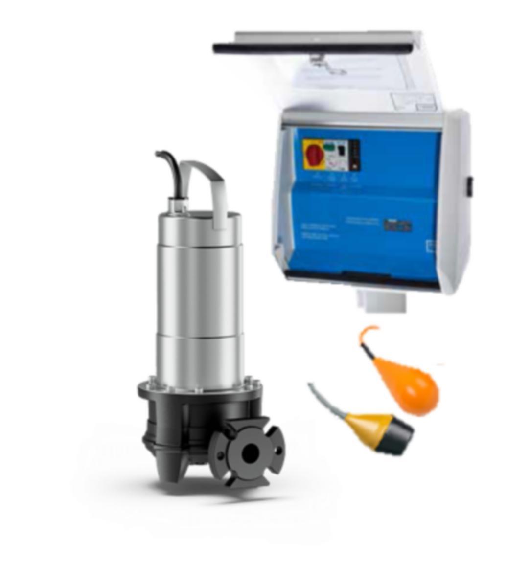 Pumppupaketti 1 Wilo - JÄTEVESIPUMPPAAMON PAKETTI 1 REXA FIT-S03-112A + KESKUS