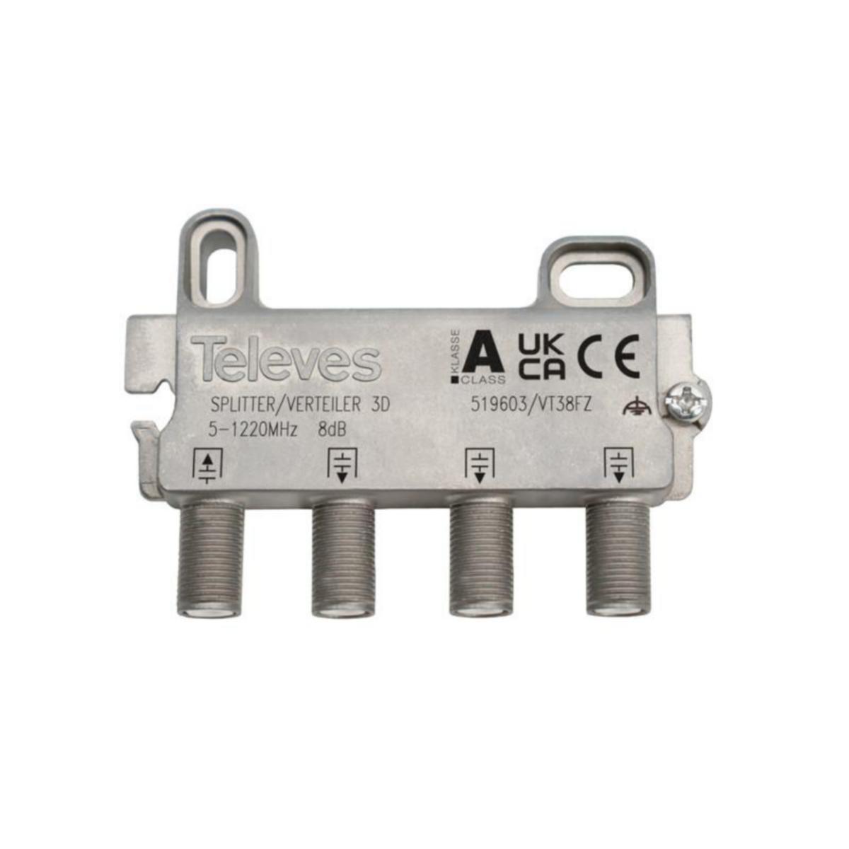 Jaotin Televes 5-1220 MHz - JAOTIN TELEVES 5-1220MHZ, 3X8DB