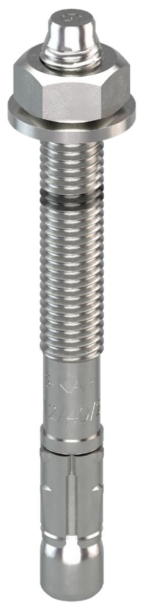 Kiila-ankkuri Sormat S-KA+ sähkösinkitty - KIILA-ANKKURI S-KA+ SINKITTY M12/50/30X128 ZN SORMAT 20KPL