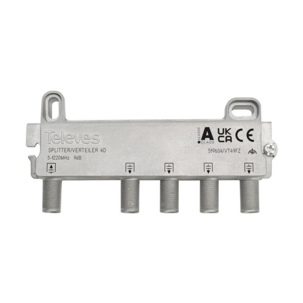 Jaotin Televes 5-1220 MHz - JAOTIN TELEVES 5-1220MHZ, 4X9DB