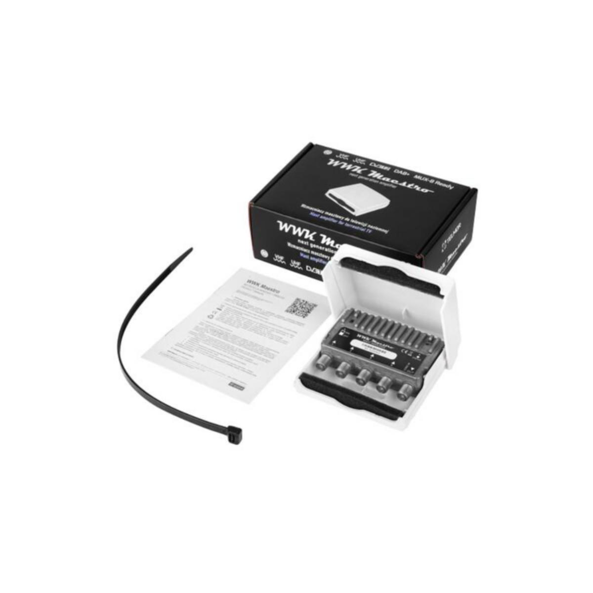 Mastovahvistin Telmor WWK Maestro - MASTOVAHVISTIN TELMOR AUTOM.OHJ. 4XUHF+VHF IN