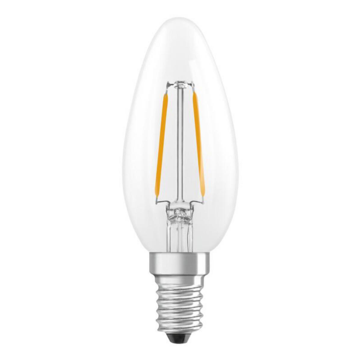 Kynttilälamppu Ledvance Value Classic B - KYNTTILÄLAMPPU VALUE CLASSIC CLB 1,8W/830 250LM E14 CL