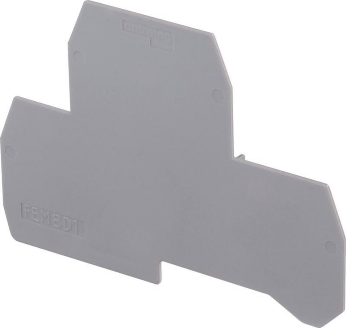 Päätylevy TE / ABB Entrelec -liittimet - PÄÄTYLEVY TE/ABB ENTRELEC 1MM, M 6/8.D…